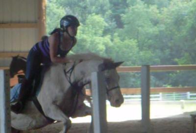 me riding my pony, Jiggers