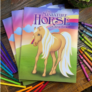 miniature horses coloring pages