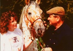 Kelly Marks and Monty Roberts Horse Trainers