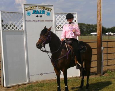 Me and Misty showing off our trophie