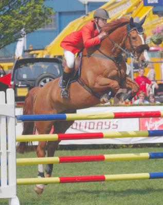 Hi im 14 years old and this is me and my beautiful horse competing in sydey for the showjumping classic. I was the youngest rider there and i won it. that is my fav moment ever..