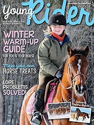The cover of the November/December 2007 edition of Young Rider magazine.